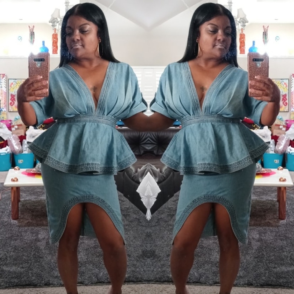 JEAN DRESS